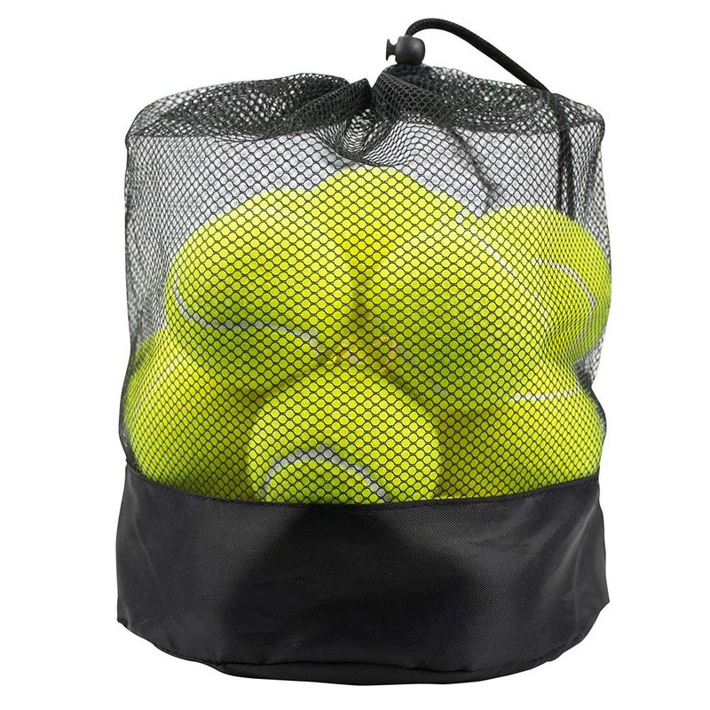 Tebery 20 Pack Green Advanced Training Tennis Balls Practice Ball with Mesh Carry Bag - Image 1